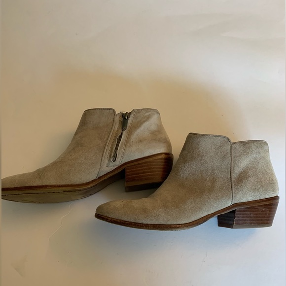 Sam Edelman Suede Booties - Petty putty - Picture 4 of 11